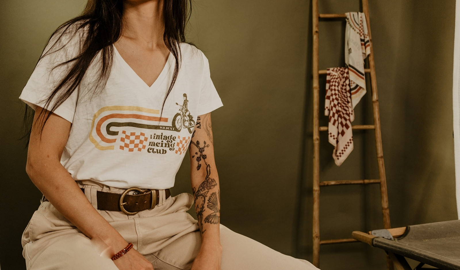 t-shirt for wild women who rides